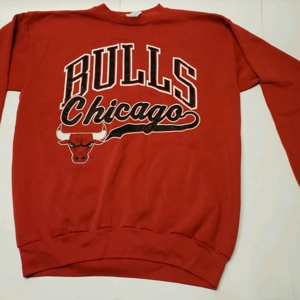 Vintage 90's Chicago Bulls Tultex Crewneck